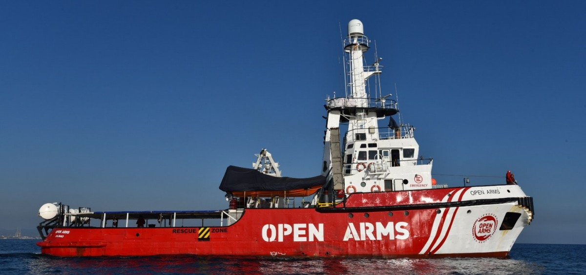 la nave di Open Arms