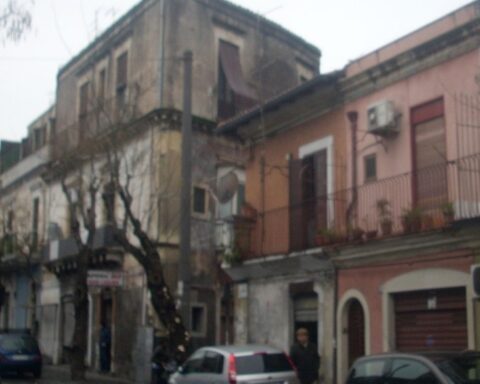 quartiere San Cristoforo a Catania, particolare