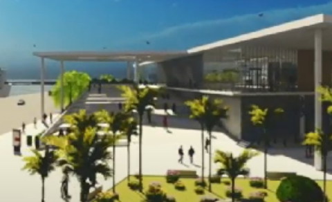 progetto stazione marittima al porto di Catania